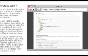 Start.io screenshot 2