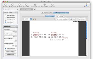 The Segment Designer, this is the place where you add checkboxes to a form.