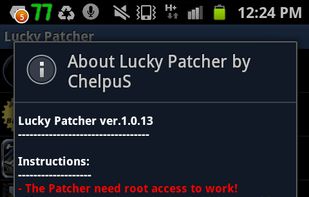 Lucky Patcher screenshot 2