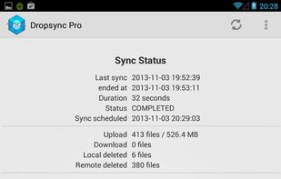 Dropsync (Dropbox Autosync) screenshot 1
