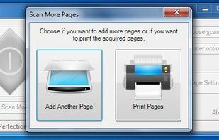 Add More Pages Dialog