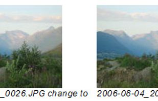 EXIF ReName screenshot 1