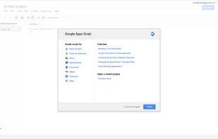 Google Apps Script screenshot 1