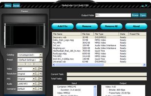 Main window with skin