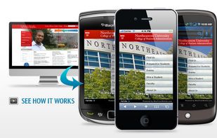 Northeastern University College of Business Administration powered by Bluetrain Mobile