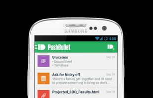 Pushbullet screenshot 1