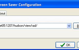 HTML Screensaver screenshot 1