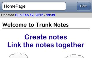 Trunk Notes screenshot 1