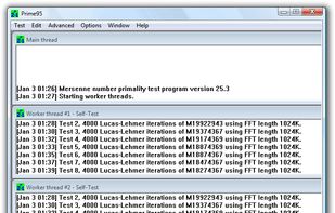 Prime95 screenshot 1