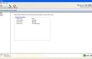 Kernel for VHD Recovery screenshot 2