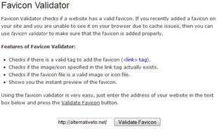 Favicon Validator