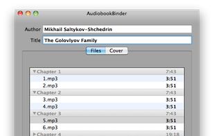 AudioBookBinder screenshot 1