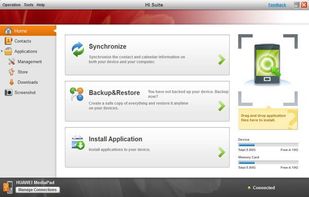 HiSuite screenshot 1