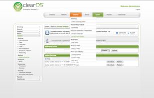 ClearOS screenshot 1