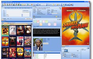 The main dvd profiler screen