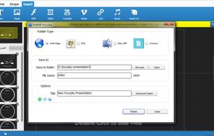 Multiple publish options