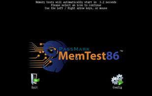 MemTest86 Splash Screen