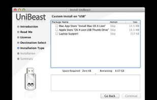 UniBeast screenshot 1