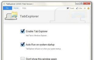 TabExplorer screenshot 1