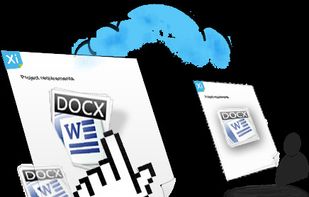 Drag and dropping files from desktop and real time sharing.