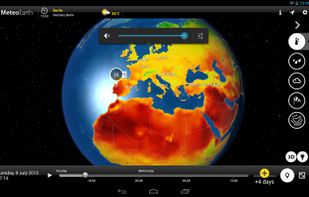 MeteoEarth screenshot 1