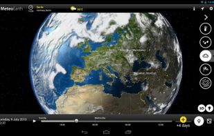 MeteoEarth screenshot 2