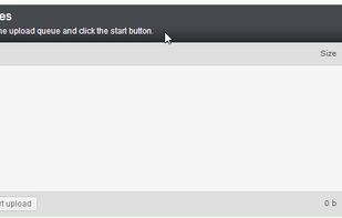 Plupload screenshot 1