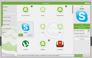 Manage your apps with a few simple clicks