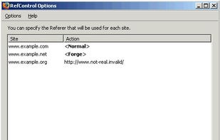 RefControl screenshot 1