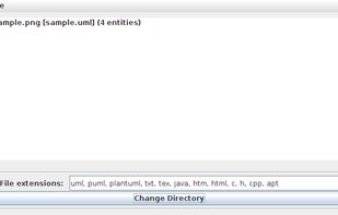 Common PlantUML JAR GUI application that will render text file into image.