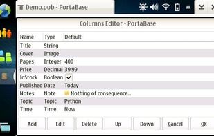 PortaBase screenshot 1