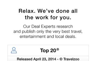 Travelzoo screenshot 1
