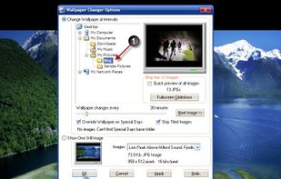 PowerToys - Wallpaper Changer screenshot 1