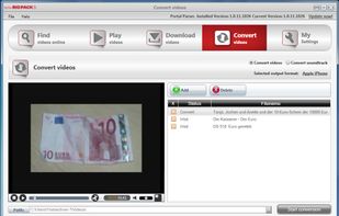 Converter downloaded Videos