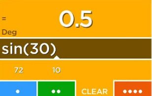 Solve - A colorful calculator screenshot 2