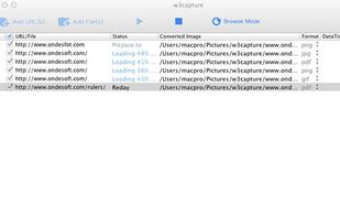 W3Capture screenshot 2