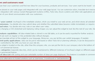 Key Features - free open-source alternative to hosted solutions