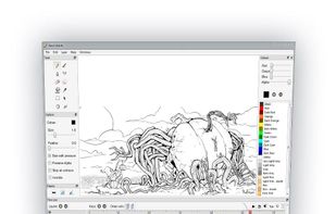 Pencil2D screenshot 1