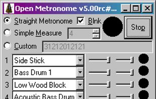 Open Metronome User Interface