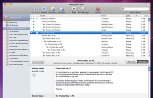 Unison usenet client screenshot 2