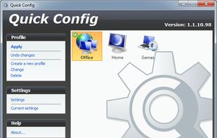 main application window