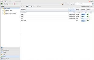Tine 2.0 - Task Manager