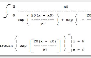 asciiTeX screenshot 1
