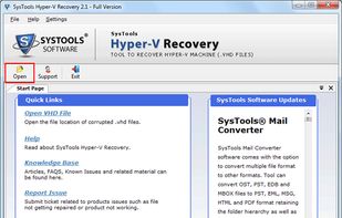 Open and Browse VHD File