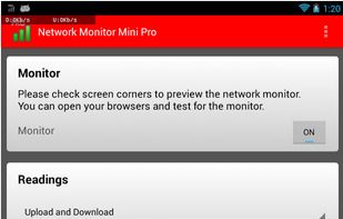 Network Monitor Mini screenshot 1