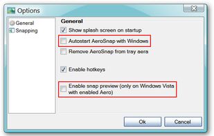 AeroSnap screenshot 1