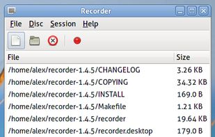recorder screenshot 1