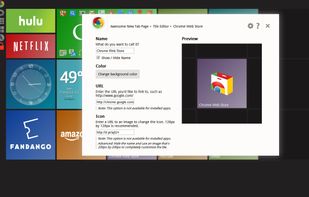 Awesome New Tab Page screenshot 1