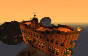 Large ship built by a player.