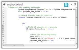 MetroTextual screenshot 2
